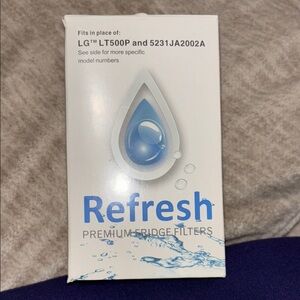 Refresh replacement water filter R-9890 LG LT500P 6231JA2002A Kenmore